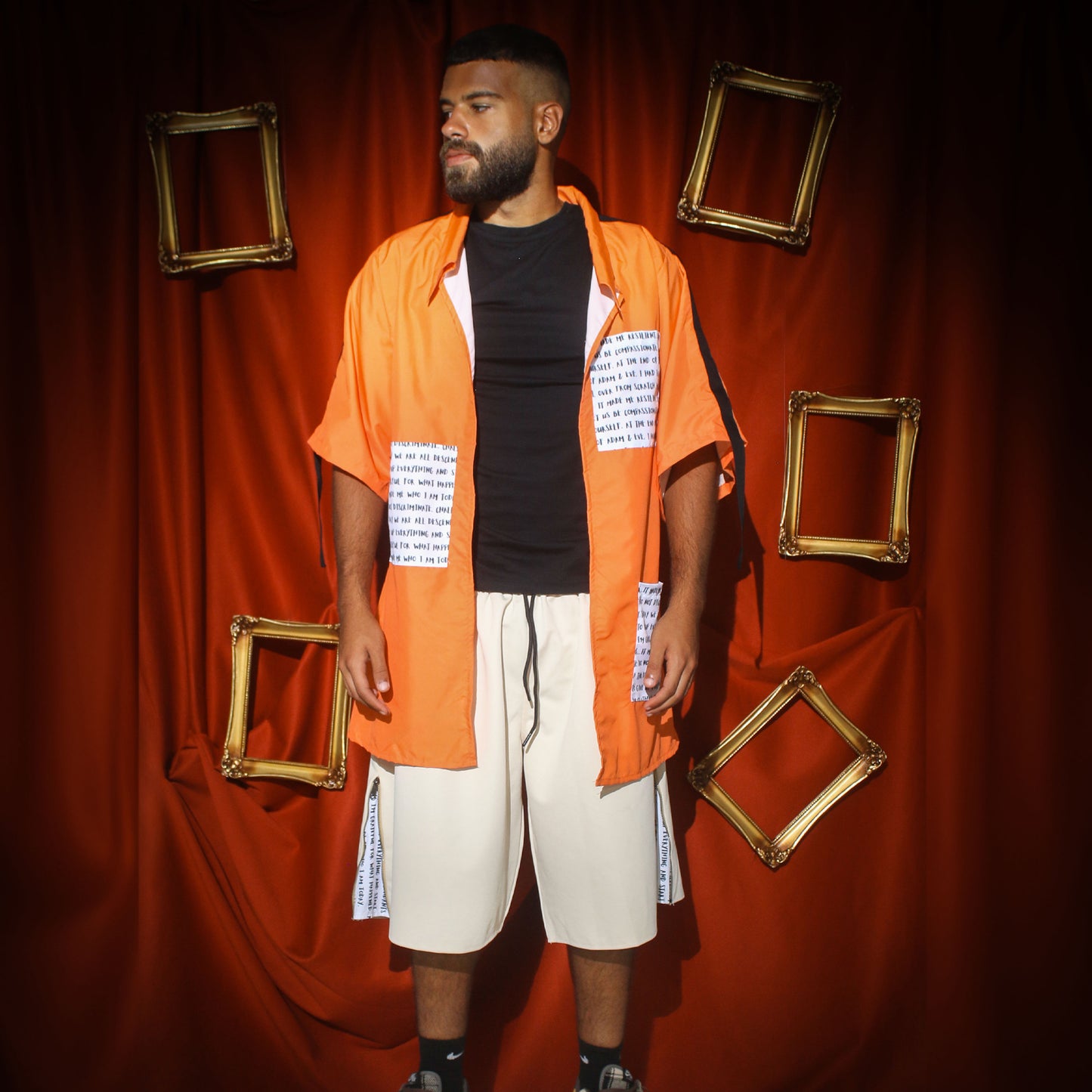 Orange light Jacket