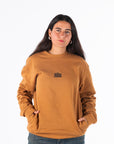 Camel Basic Crewneck